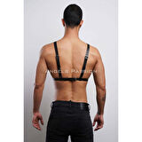 Erkek Göğüs Harness, Erkek T-Shirt Üzeri Aksesuar