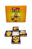 Smile Emojili Silgi 4'lü Set