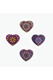 Mandala Kalpli Silgi 4 Lü Set