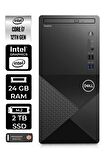 DELL VOSTRO 3910MT i7 12700 24GB RAM 2TB SSD W11HOME N7600VDT3910 MASAÜSTÜ PC & PER4 BELLEK