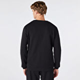 Nautica Erkek Siyah Standart Fit Sweatshirt