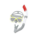 Dominator 2 Aynalı Maske Snorkel Set