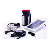 Solar Güneş Enerjili Fener Işıldak Led Ampül