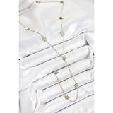 316L Çelik Kutup Yıldızı Figürlü Y Model Gümüş Renk Kadın Kolye