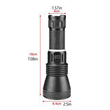 1200 Lümen Profesyonel Şarjlı El Feneri