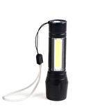 Mini Çok Güçlü Şarjlı El Feneri (xpe-cob Led )
