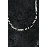 316L Çelik İnce Klasik Zincir Model Gümüş Renk Erkek Kolye