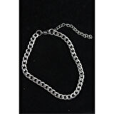 316L Çelik Klasik Model Gümüş Renk Erkek Bileklik