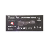 3000 Lümen  Güçlü El Feneri