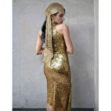 Taşlı Kafa Aksesuarı Kristal Bandana