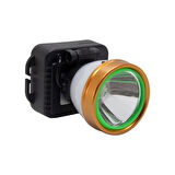 Kafa Lambası, Led Aydınlatmalı Kafa Feneri, Multifonksiyonel 20 Watt + Led 4 Mod Çalışma