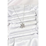 316L Çelik Zincir Gümüş Renk Erkek Kız Model Kadın Kolye