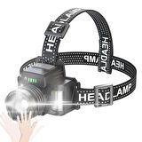 Sensörlü Cree Tg Led  Şarjlı Kafa Lambası