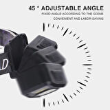 Pratik Sensörlü Sinyalli Şarjlı Kafa Lambası