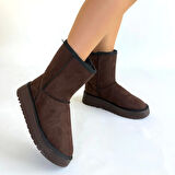 Sophia Kahverengi Süet Bot