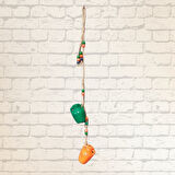 Uretti - Fatma 4830 El Yapımı Renkli Minyatür Testi Duvar Süsü