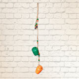 Uretti - Fatma 4830 El Yapımı Renkli Minyatür Testi Duvar Süsü