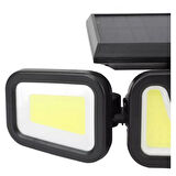 85W Güneş Enerjili Hareket Sensörlü Duvar Lambası Kutusu 2 Ünite (5365)