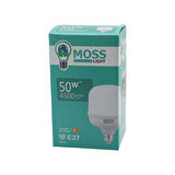 50W  TORCH  LED AMPUL PLASTİK E27 4500LUMEN L175° 5000 SAAT ÖMÜR IP20 185-265V AC  MS-3099 (5365)