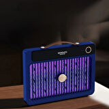 4000mAh Şarj Edilebilir Kablosuz 3000V Yüksek Güçlü Elektrikli Sivrisinek Öldürücü Sivrisinek Öldürme Lambası,Sinek Kıran BG-009 2000 mah (5365)