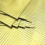 Kare Gold Cam Mozaik Fayans Çıkartmaları El İşi Kare Cam Fayans Kendinden Yapışkanlı Aynalı Dekor Panel 30x30 Cm (5365)