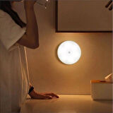 Hareket Sensörlü Usb Şarjlı Spot Lamba Mıknatıslı ve Yapışkanlı Gün Işığı Renk Led (5365)