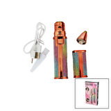 2IN1 BAŞLI - SİMLİ - RUJ MODEL - USB ŞARJLI YANAK - BURUN TÜY ALMA MAKİNESİ (5365)