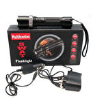 Polis El Feneri Zoomlu Selektörlü El Feneri 500 metre (5365)