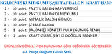 KAVERENGİ,DENİZ KUMU,GÜMÜŞ,ŞEFFAF BALON+KRAFT BANNER SETİ