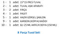 KELEBEK TUVAL BOYAMA SETİ (A)
