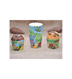 SAFARİ CUPCAKE KAPSÜLÜ 25 ADET