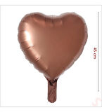 KALP FOLYO BALON KARAMEL 18 INC