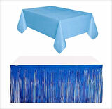 Mavi Masa Örtüsü, Lacivert Masa Eteği