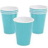 16 Adet Mavi Tabak, 16 Adet Mavi Bardak