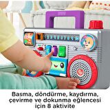 Fisher-Price Eğlen ve Öğren Müzik Kutusu, Türkçe Konuşan Aktivite Oyuncağı GYC04