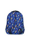 Waddell Lacivert Dinazor Desenli İlkokul Sırt ve Beslenme Çantası 5053