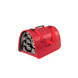 FLYBAG KAPALI KEDİ TAŞIMA ÇANTASI KIRMIZI