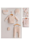 0-3 AY KIZ HASTANE ÇIKIŞI PEMBE ITSY BITSY 5Lİ ZIBIN SET #5375T-PMBE