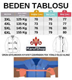 Erkek Büyük Beden Battal Boy 125 Kilo - 155 Kilo Arası İçin Uygun 3 İplik Kalın Kışlık Sweat Mont
