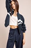 DeFacto Coool Fitted Dik Yaka Cepli Kalın Fermuarlı Sweatshirt E5375AX25SPNV241