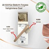 ROSTİLYA %100 Doğal At Kılı Yüz Fırçası