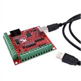 4 Eksen USB MACH3 100 Khz CNC Step Motor Sürücü Kartı