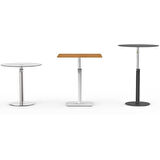 Tablalı Sehpa Ayağı 13.520.E - Yükseklik Ayarlı Manuel Beyaz