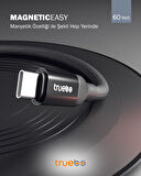 Truebo MagneticEasy Dayanıklı Şarj ve Veri Kablosu