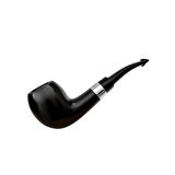 Peterson Sherlock Holmes Ebony
  Strand 9mm. Filtreli Vulcanite Saplı Pipo 205687