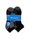 Columbia Athlecih Fashion NS With Pique Footbed Erkek Siyah 6lı Çorap C1181B