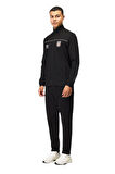 Beşiktaş Orijinal Lisanslı Fermuarlı Siyah Sweatshirt 25/26 Sezon