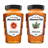 Anavarza Süzme Çiçek Balı 850 + Süzme Çam Balı 850 gr