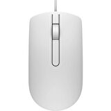 Dell MS116 570-AAIP 3 Tuş 1000DPI Beyaz USB Kablolu Optik Mouse