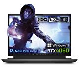 Dell Alienware M16 R1 AWM16I7X60WH Intel Core i7-13700HX 16GB DDR5 512GB SSD RTX4060 8GB 16 inç 165 Hz QHD+ Windows 11 Home Gaming Laptop